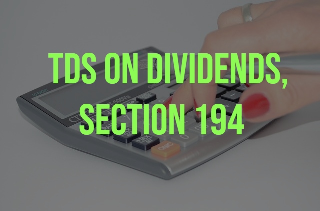 TDS on dividends